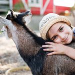Girl with Goat